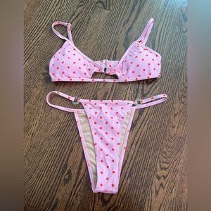 Adika heart pattern bikini